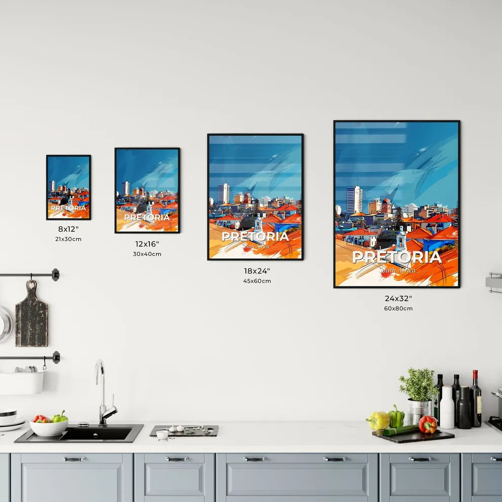 Vibrant Pretoria, South Africa Kitchen Art