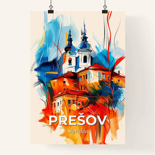 Vibrant Prešov, Slovakia Poster