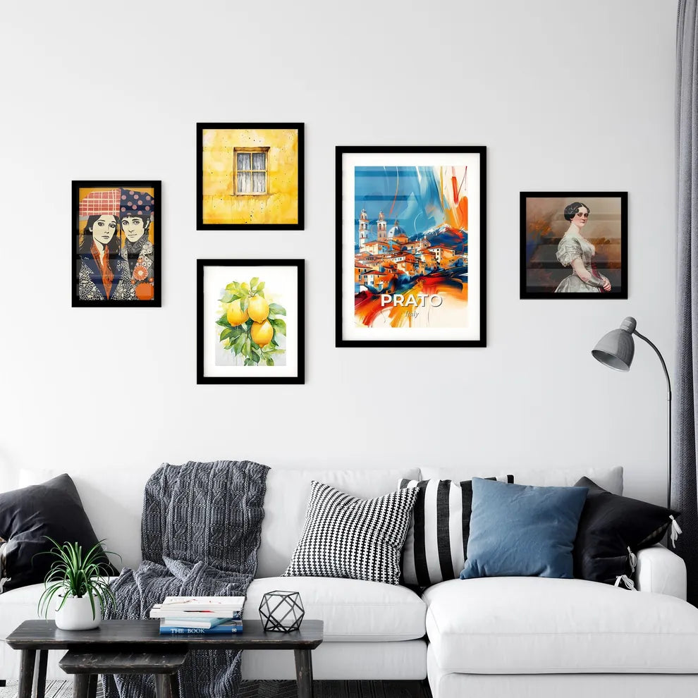 Vibrant Prato , Italy Wall Art Collection