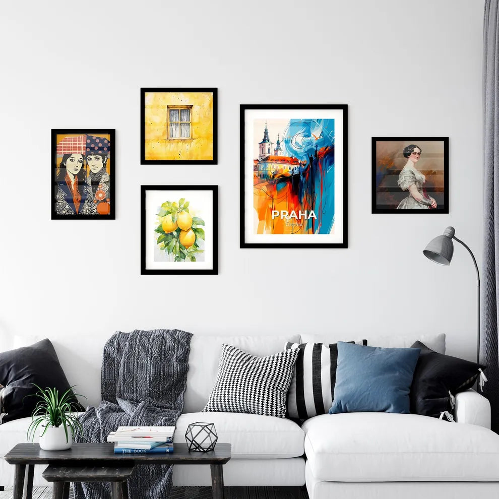 Vibrant Praha, Czechia Wall Art Collection