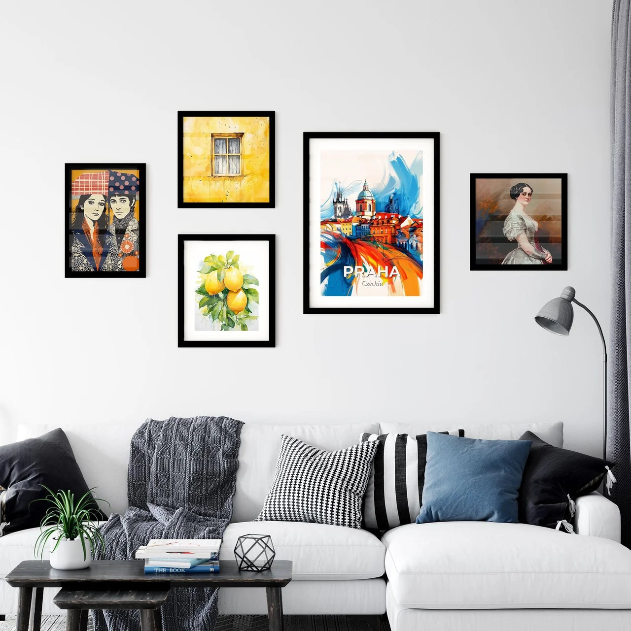 Vibrant Praha, Czechia Wall Art Collection