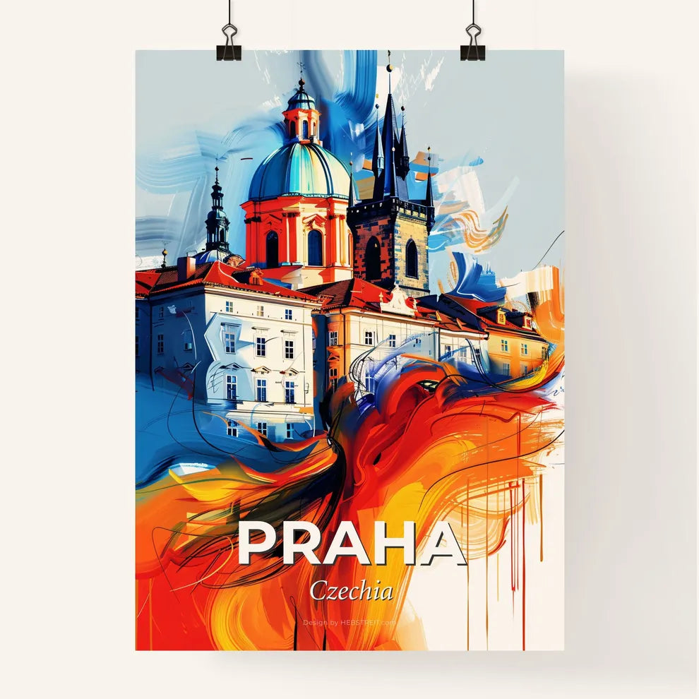Vibrant Praha, Czechia Poster
