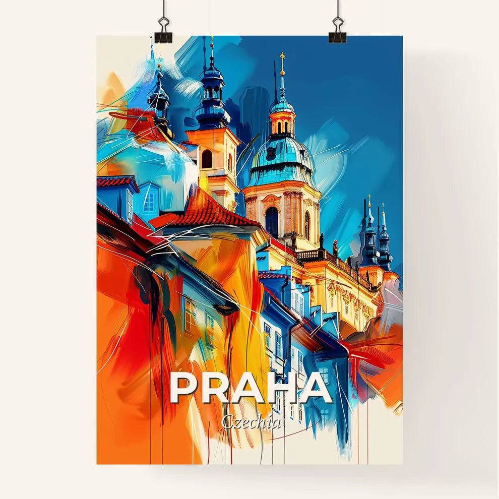 Vibrant Praha, Czechia Poster