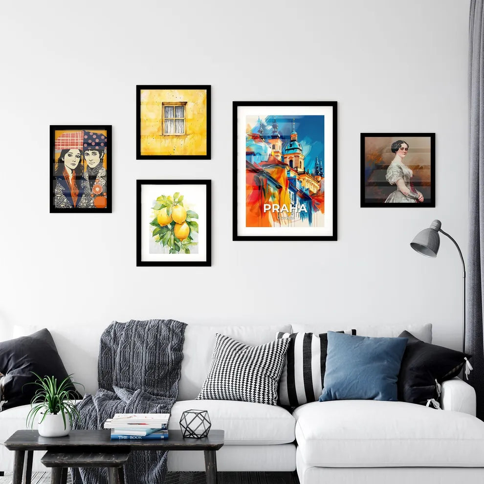 Vibrant Praha, Czechia Wall Art Collection