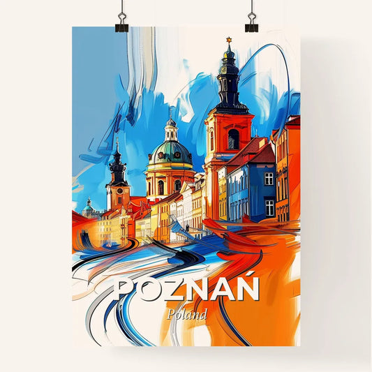 Vibrant Poznań, Poland Poster