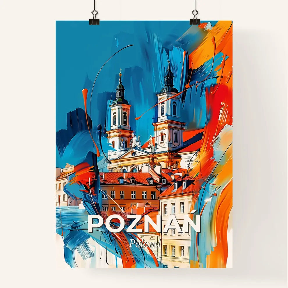 Vibrant Poznań, Poland Poster