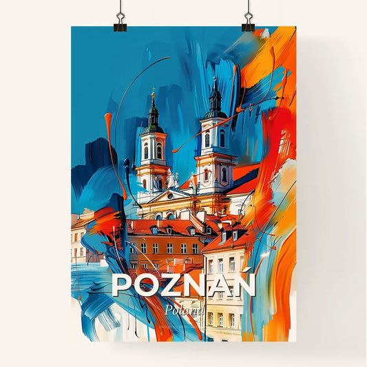 Vibrant Poznań, Poland Poster