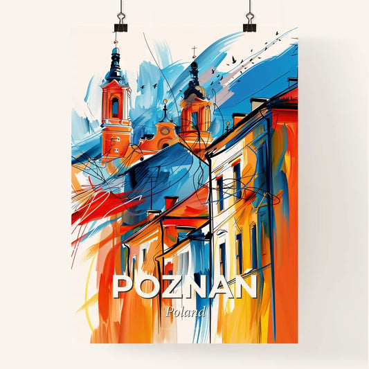 Vibrant Poznań, Poland Poster