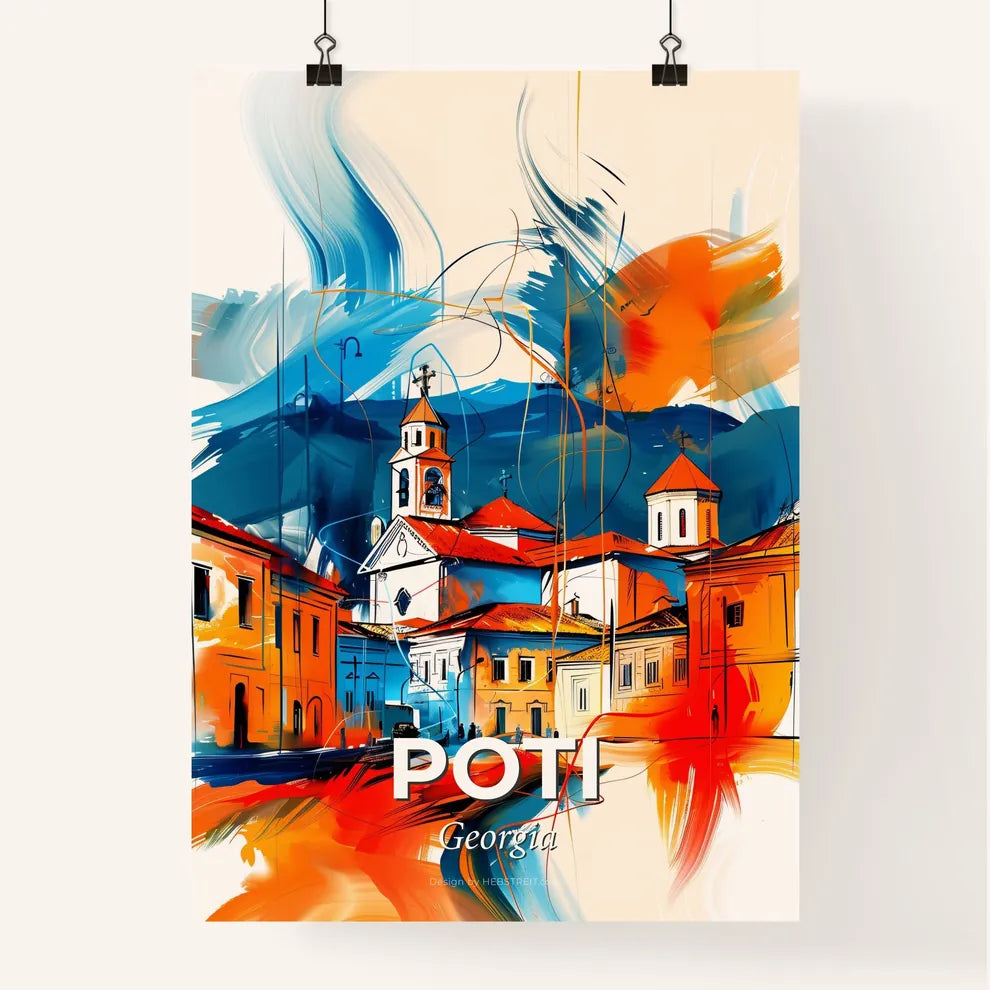 Vibrant Poti, Georgia Poster