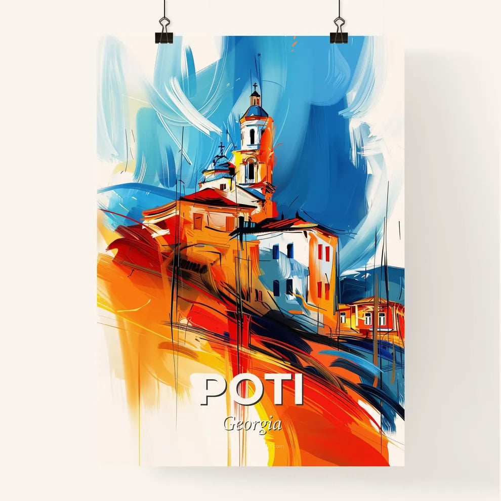 Vibrant Poti, Georgia Poster