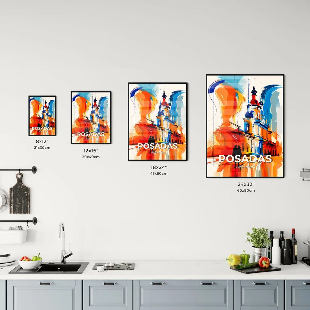 Vibrant Posadas, Argentina Kitchen Art