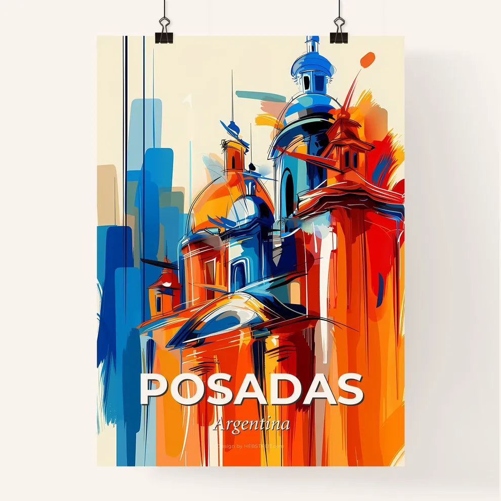 Vibrant Posadas, Argentina Poster