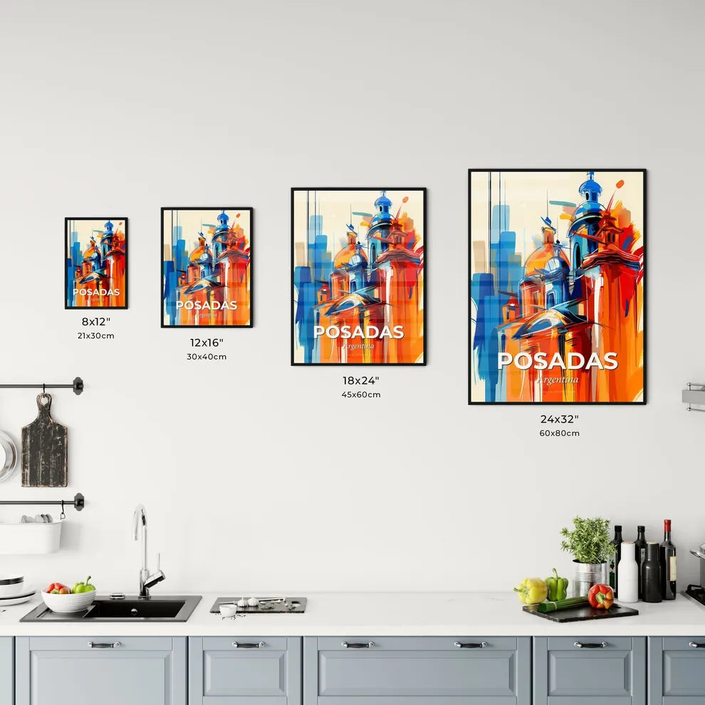 Vibrant Posadas, Argentina Kitchen Art