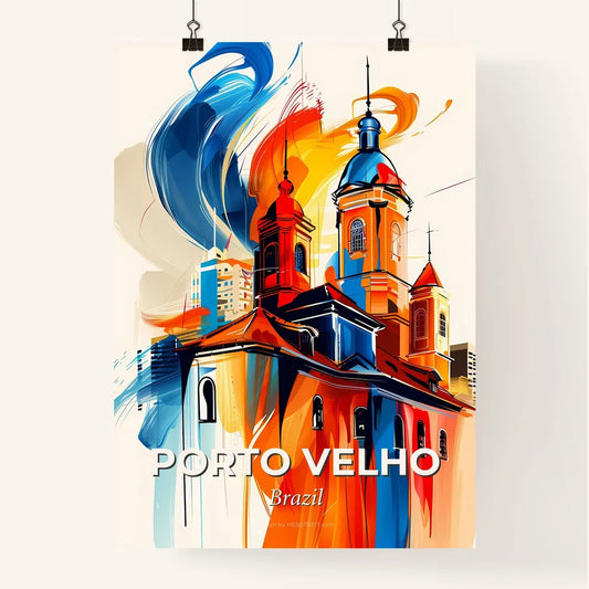 Vibrant Porto Velho, Brazil Poster