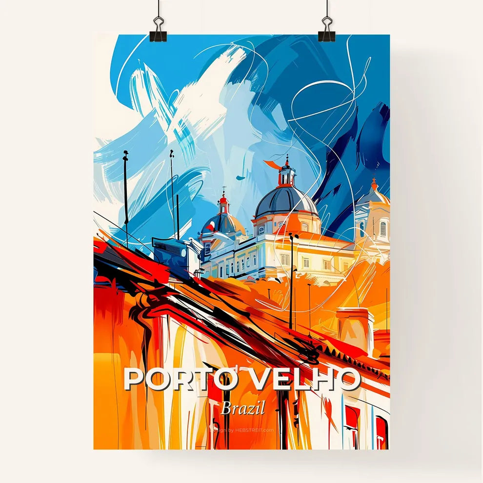 Vibrant Porto Velho, Brazil Poster