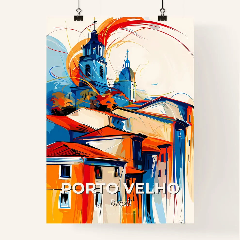 Vibrant Porto Velho, Brazil Poster