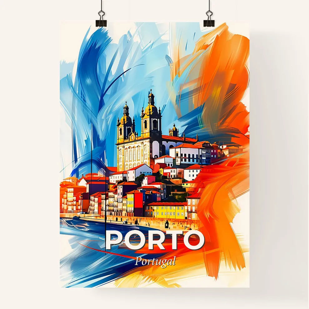 Vibrant Porto, Portugal Poster