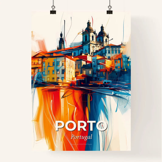 Vibrant Porto, Portugal Poster