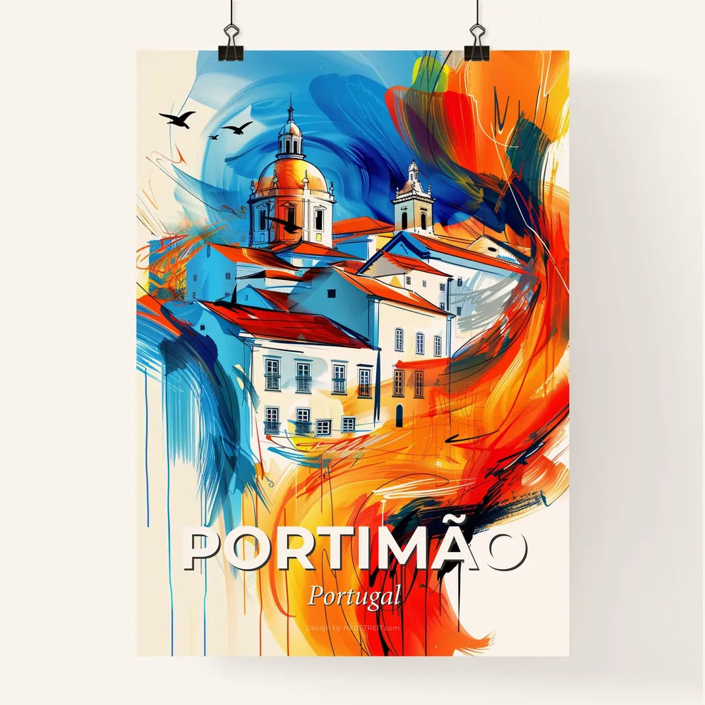 Vibrant Portimão, Portugal Poster