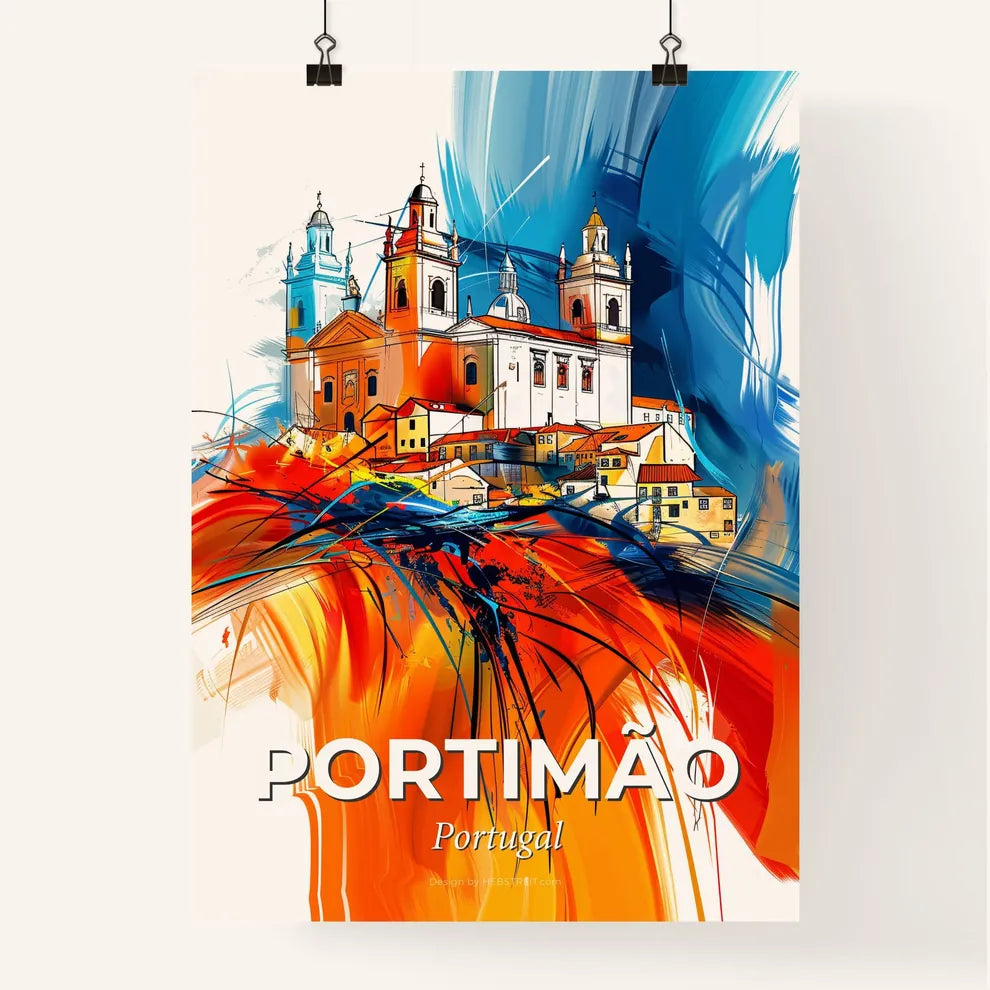 Vibrant Portimão, Portugal Poster