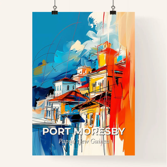 Vibrant Port Moresby, Papua New Guinea Poster