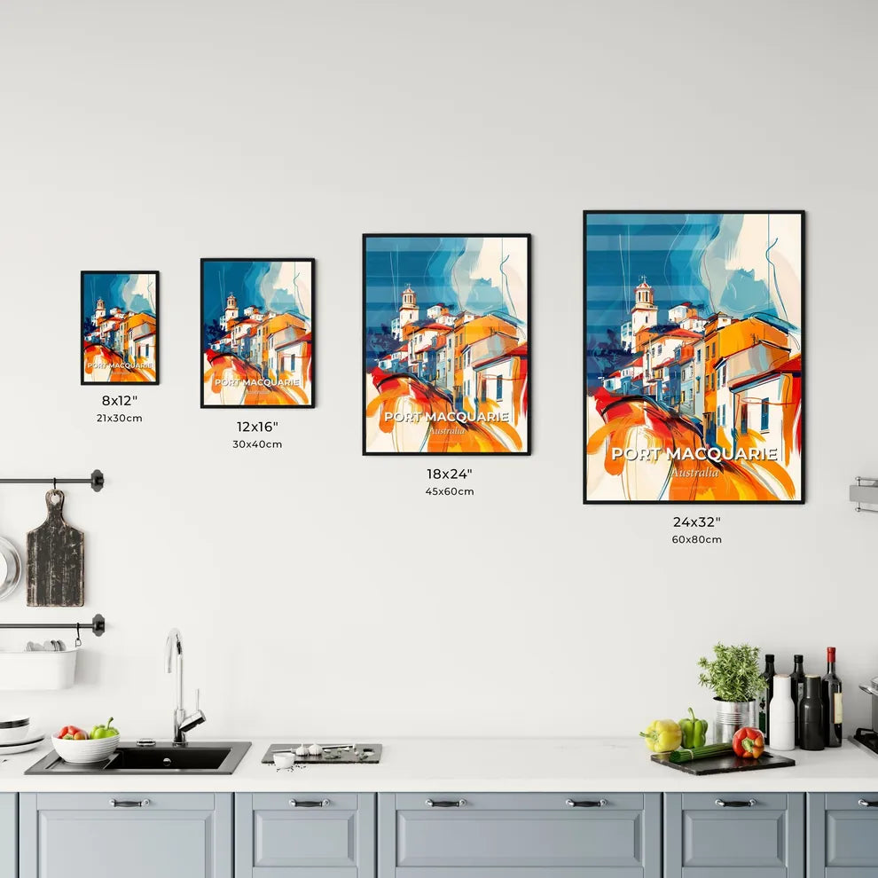 Vibrant Port Macquarie, Australia Kitchen Art