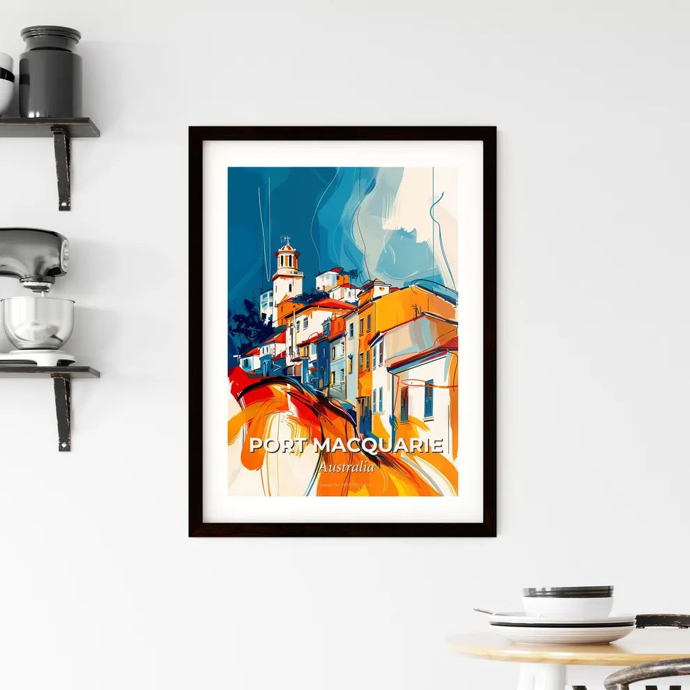 Vibrant Port Macquarie, Australia Framed Print