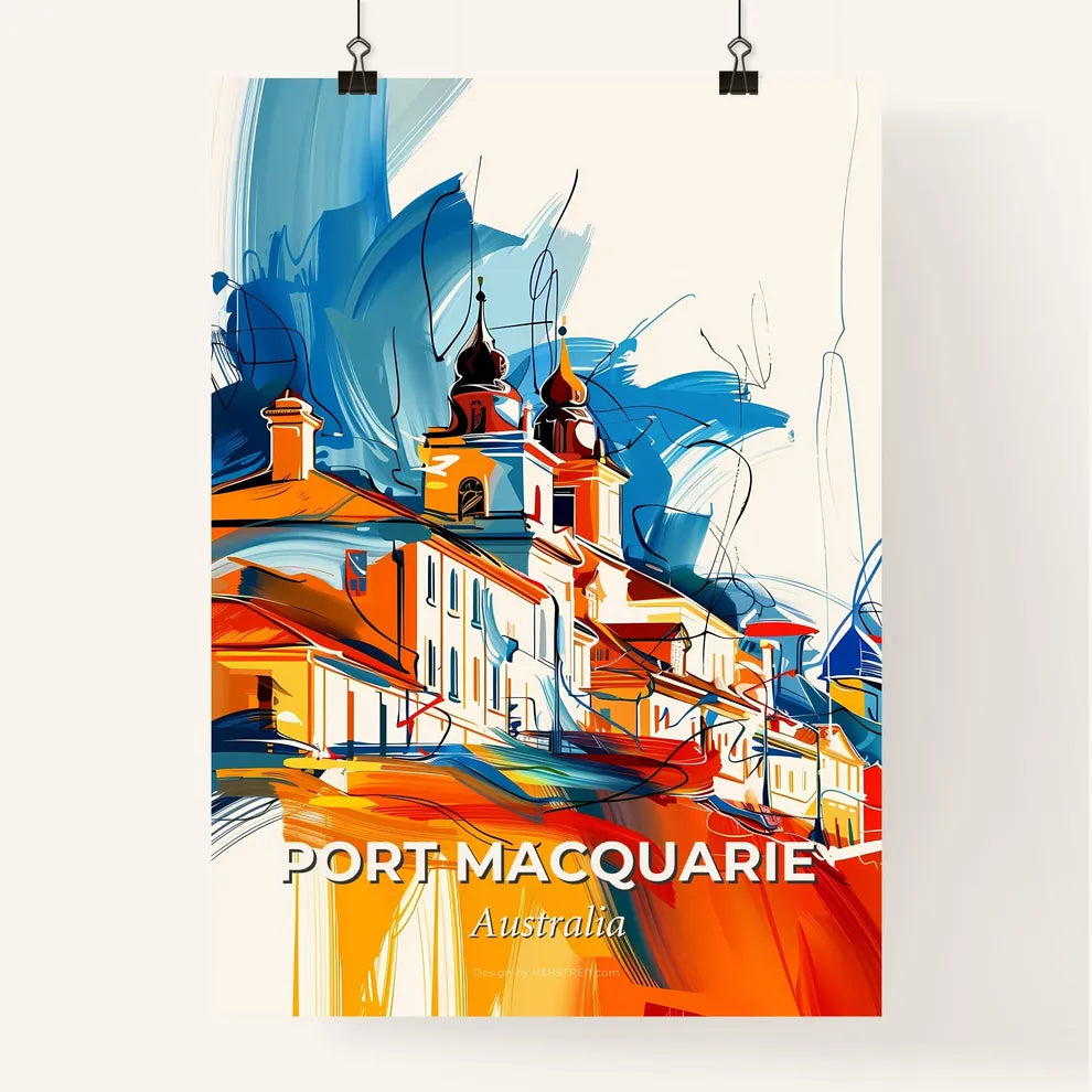 Vibrant Port Macquarie, Australia Poster