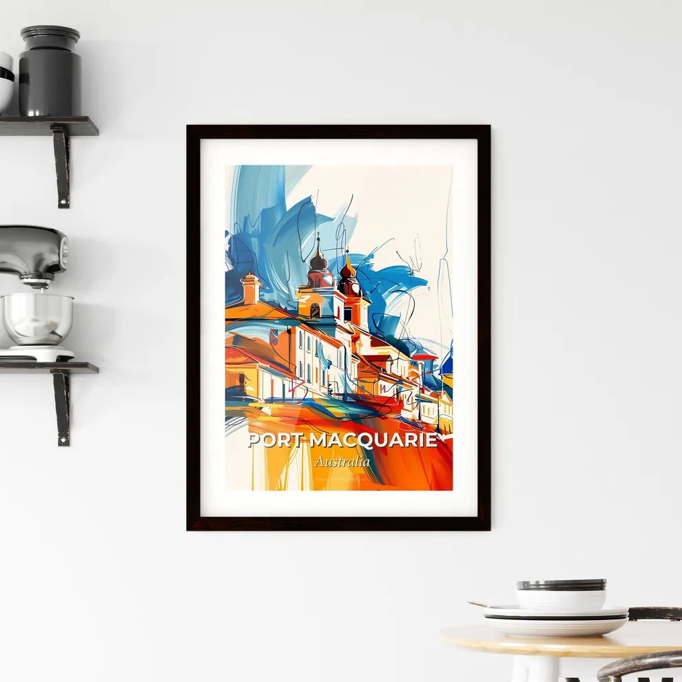 Vibrant Port Macquarie, Australia Framed Print