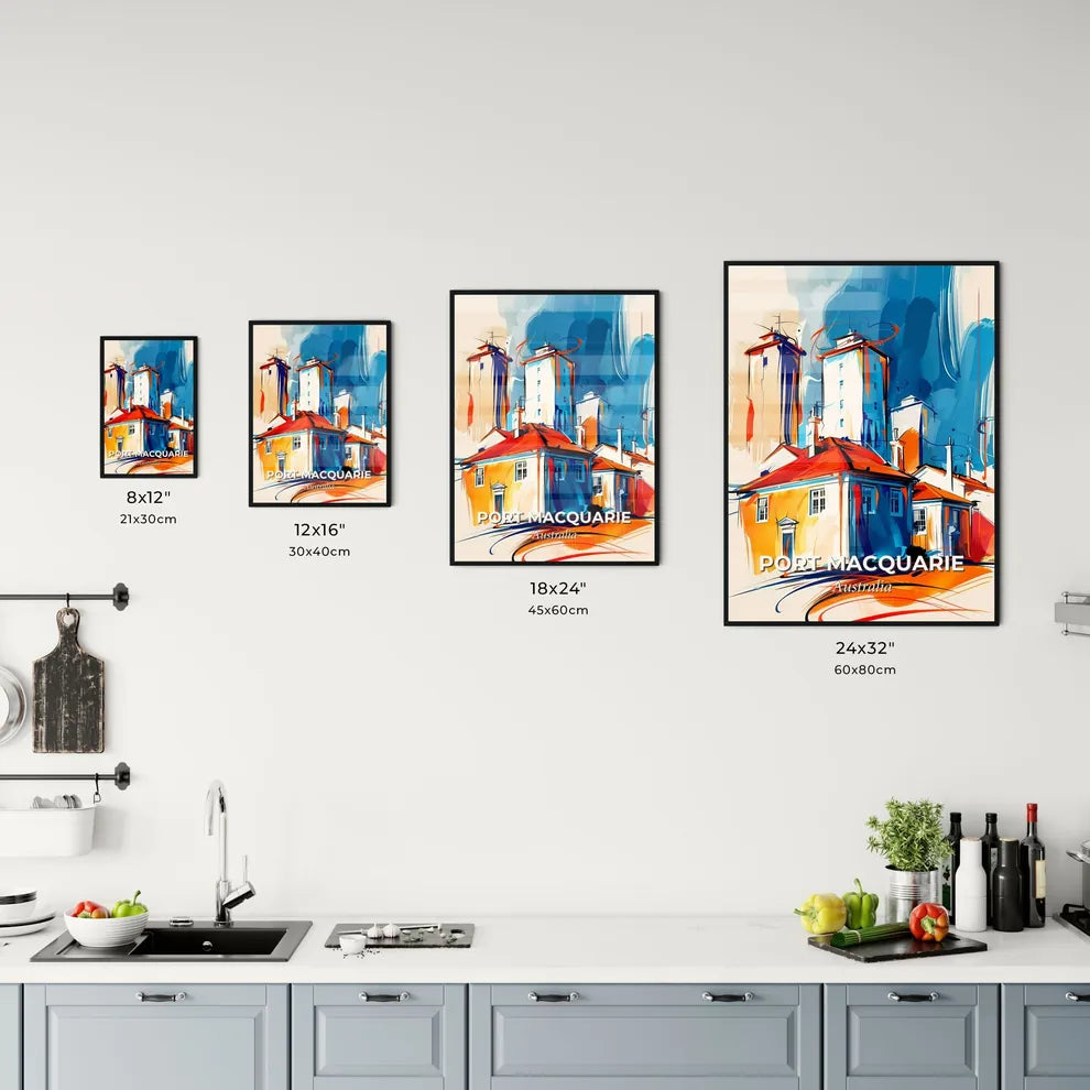 Vibrant Port Macquarie, Australia Kitchen Art
