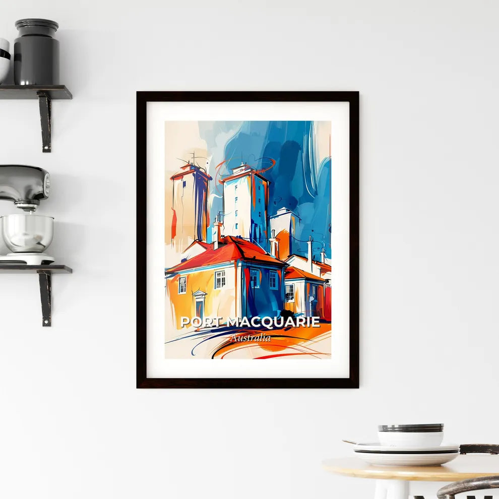 Vibrant Port Macquarie, Australia Framed Print