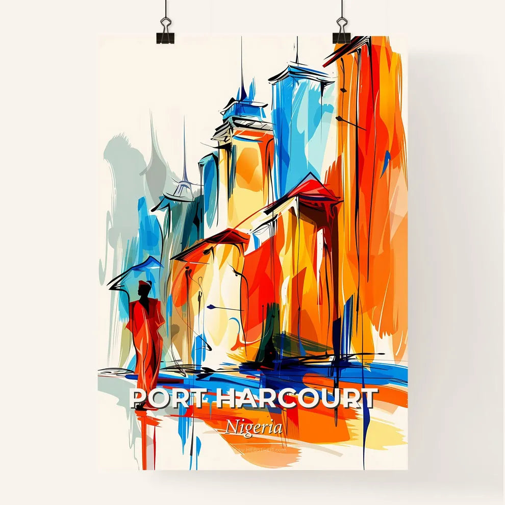 Vibrant Port Harcourt, Nigeria Poster