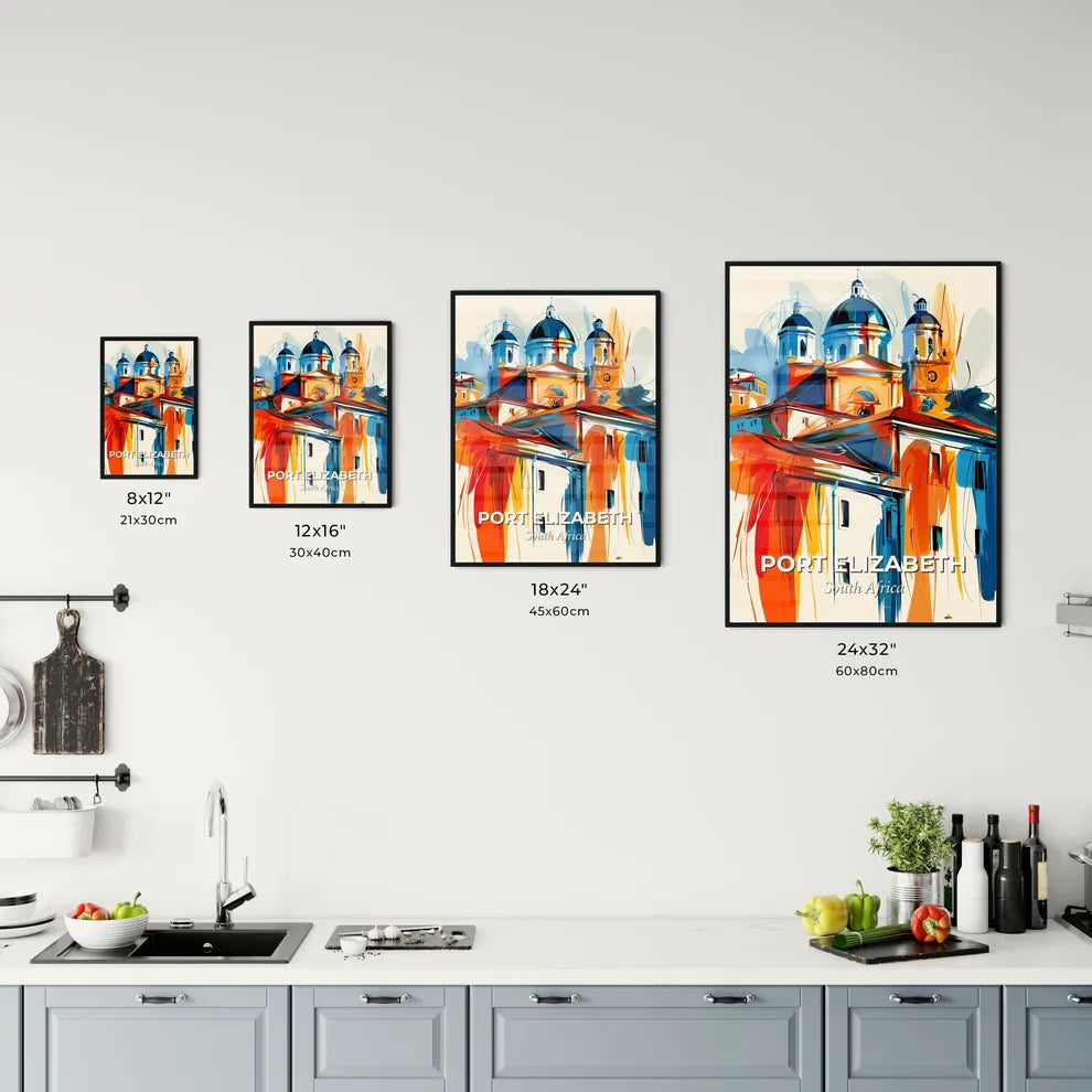 Vibrant Port Elizabeth, South Africa Kitchen Art