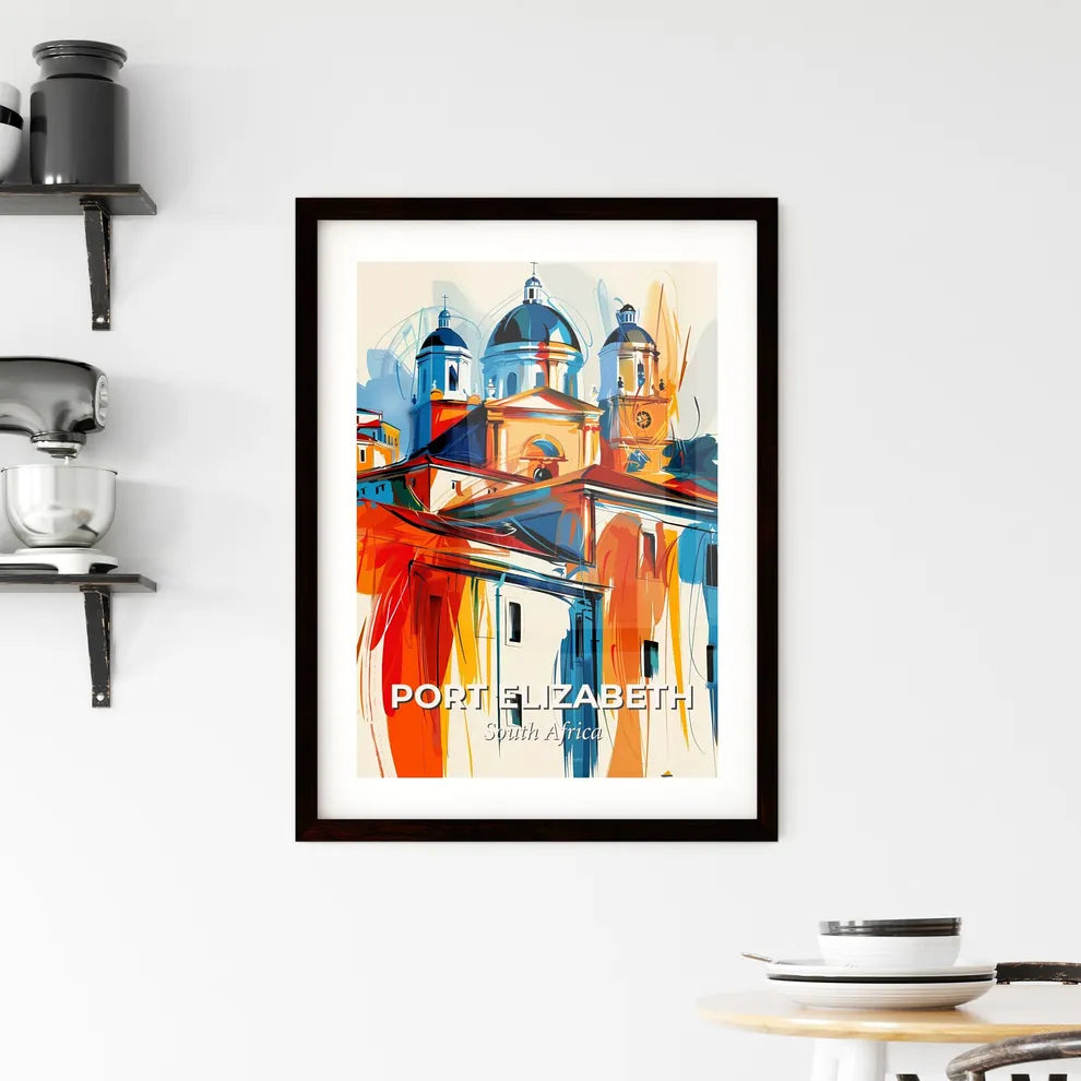 Vibrant Port Elizabeth, South Africa Framed Print