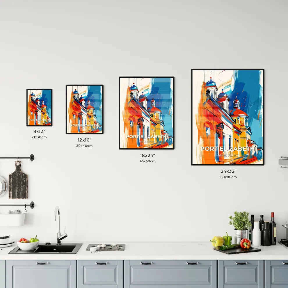Vibrant Port Elizabeth, South Africa Kitchen Art