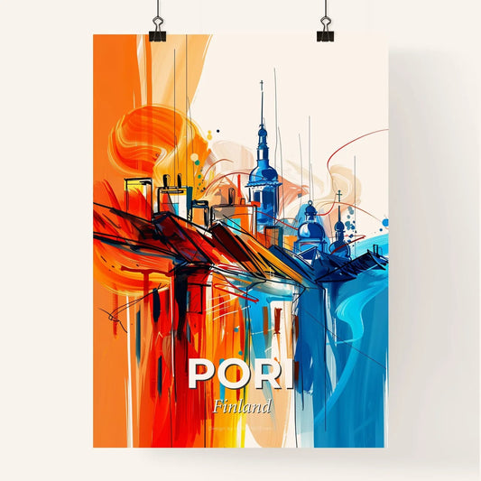 Vibrant Pori, Finland Poster