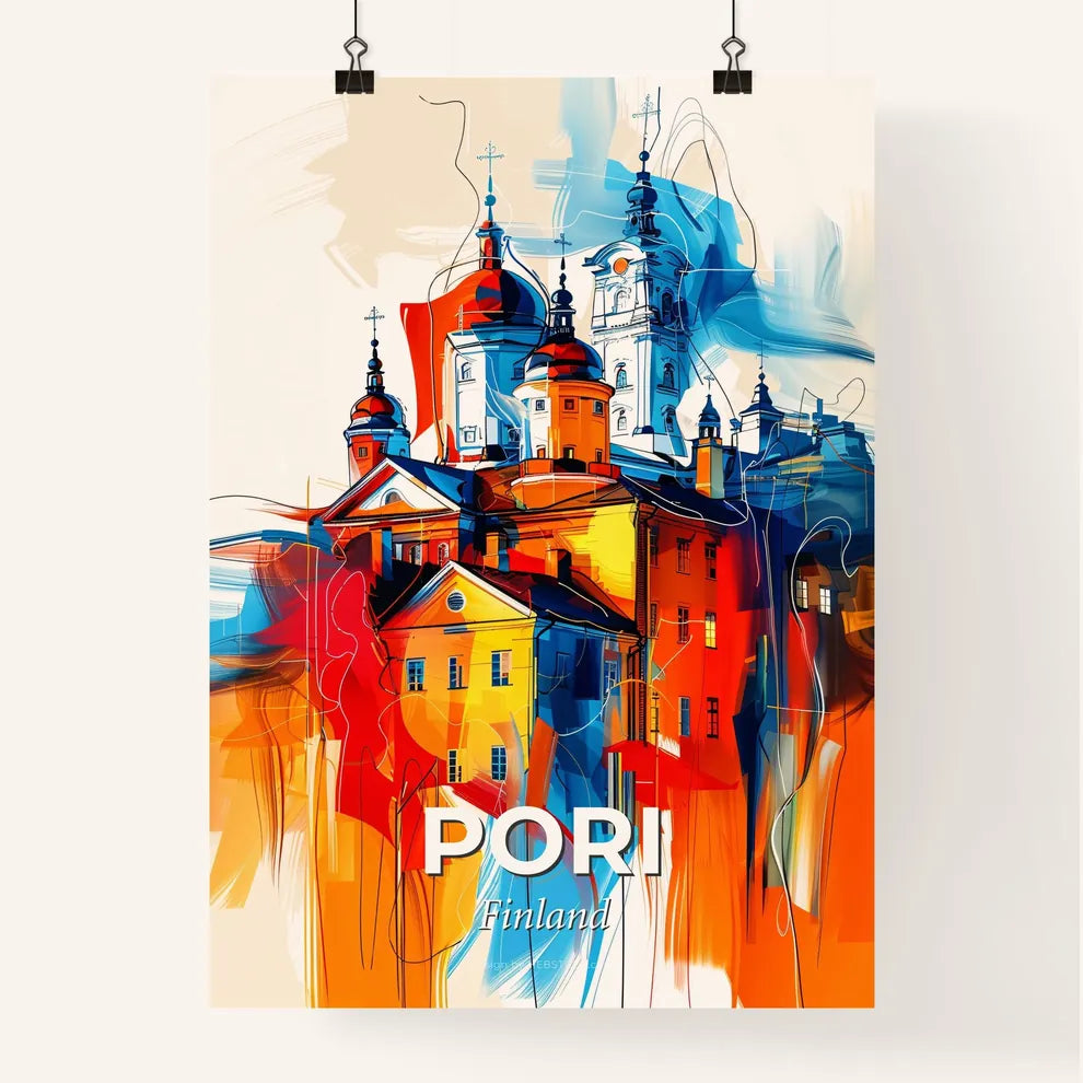 Vibrant Pori, Finland Poster