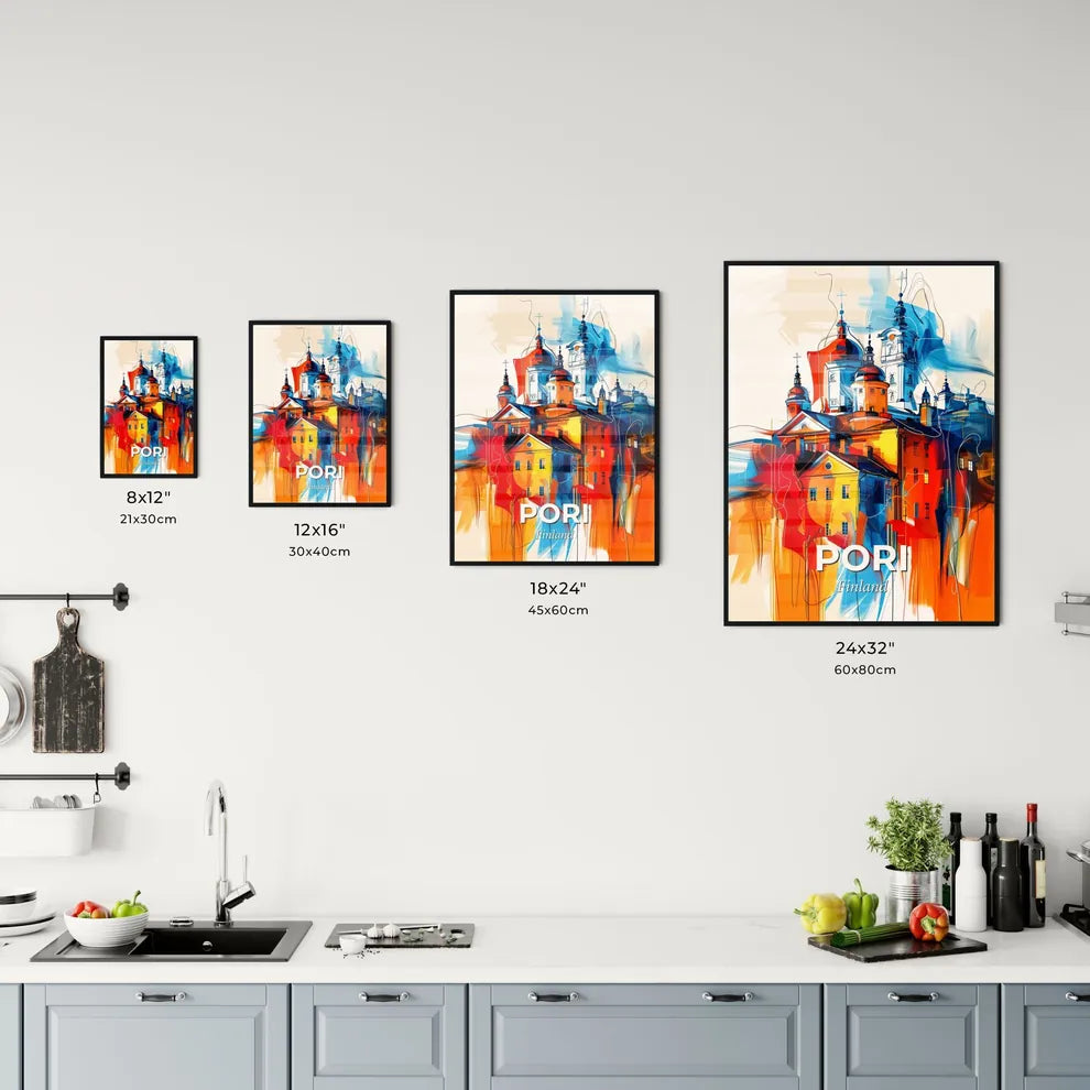 Vibrant Pori, Finland Kitchen Art