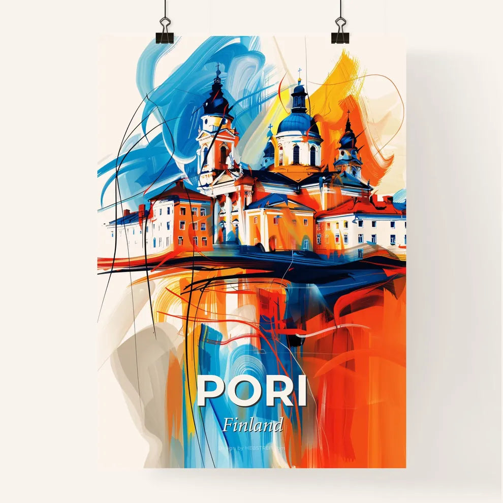 Vibrant Pori, Finland Poster