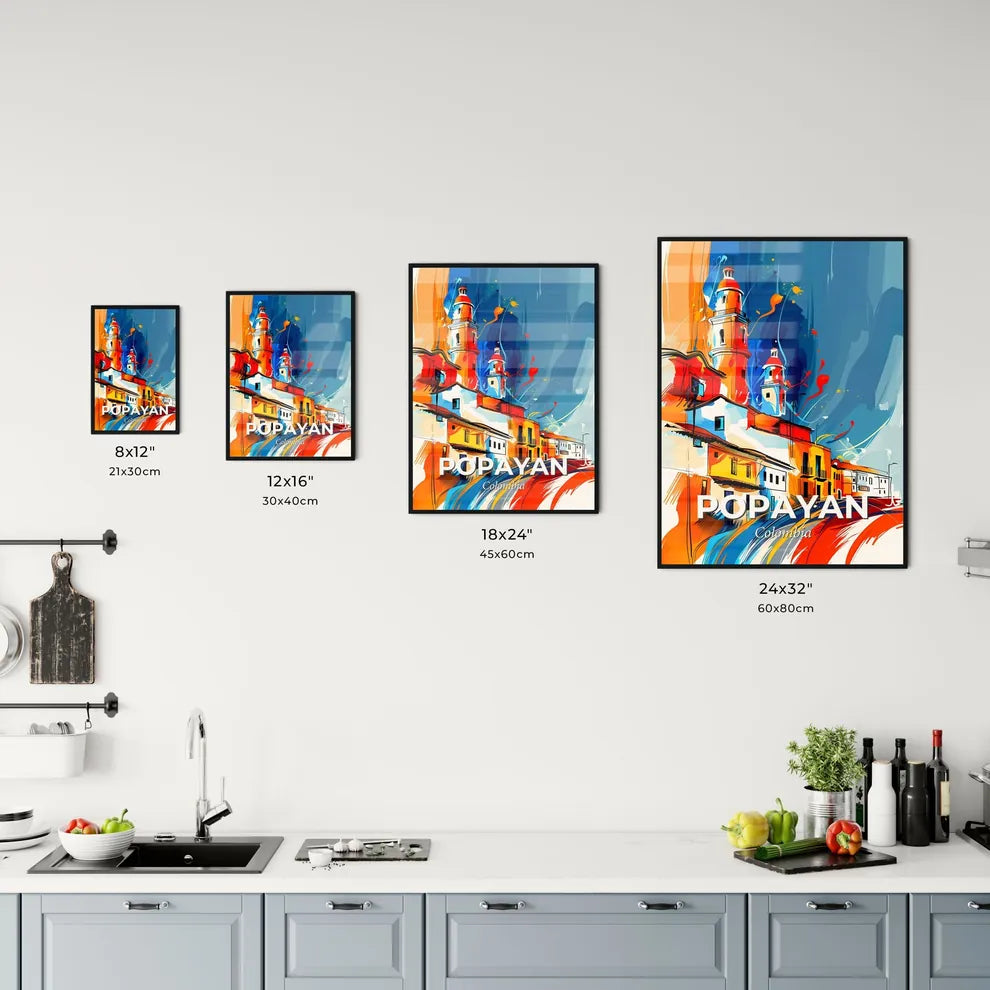 Vibrant Popayan, Colombia Kitchen Art