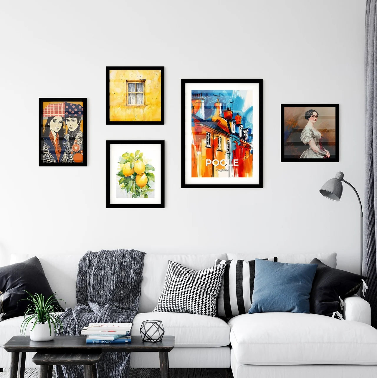 Vibrant Poole, England Wall Art Collection