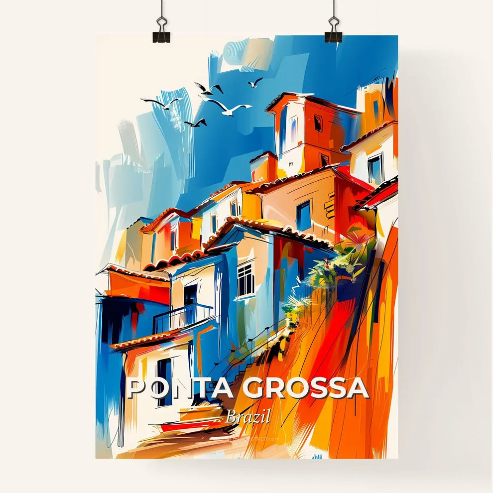 Vibrant Ponta Grossa, Brazil Poster