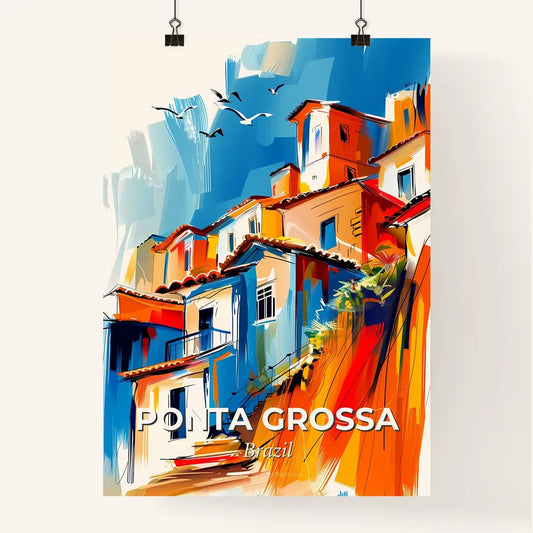 Vibrant Ponta Grossa, Brazil Poster