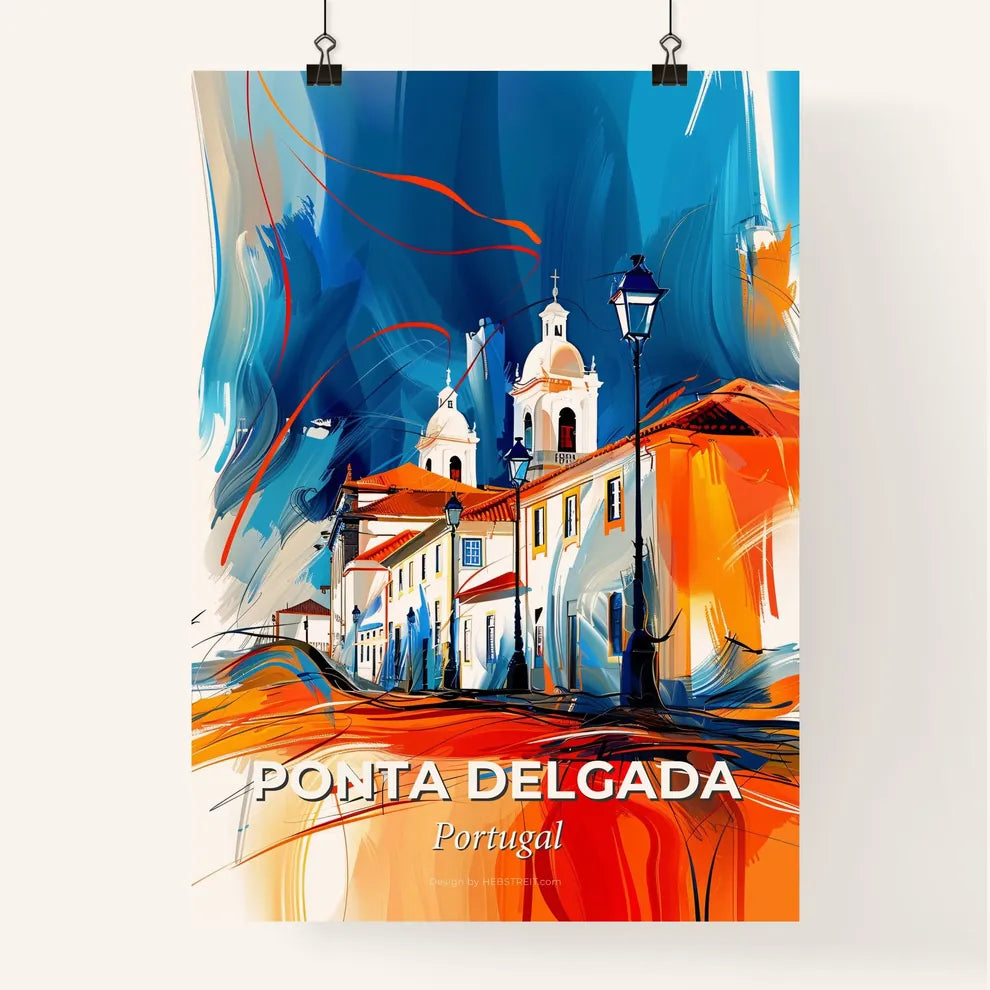 Vibrant Ponta Delgada, Portugal Poster
