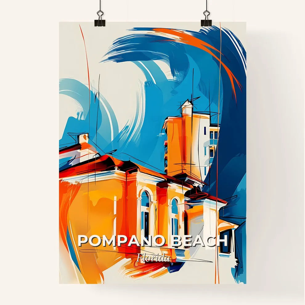 Vibrant Pompano Beach, Florida Poster