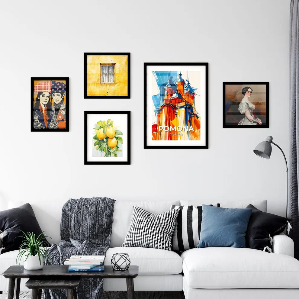 Vibrant Pomona, California Wall Art Collection