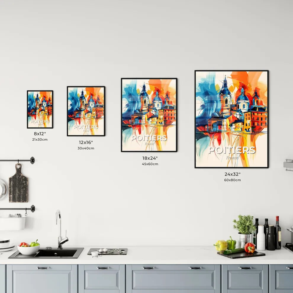 Vibrant Poitiers, France Kitchen Art