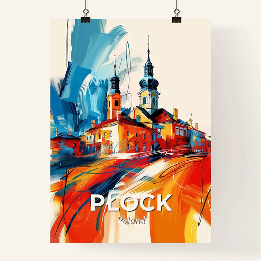 Vibrant Płock, Poland Poster