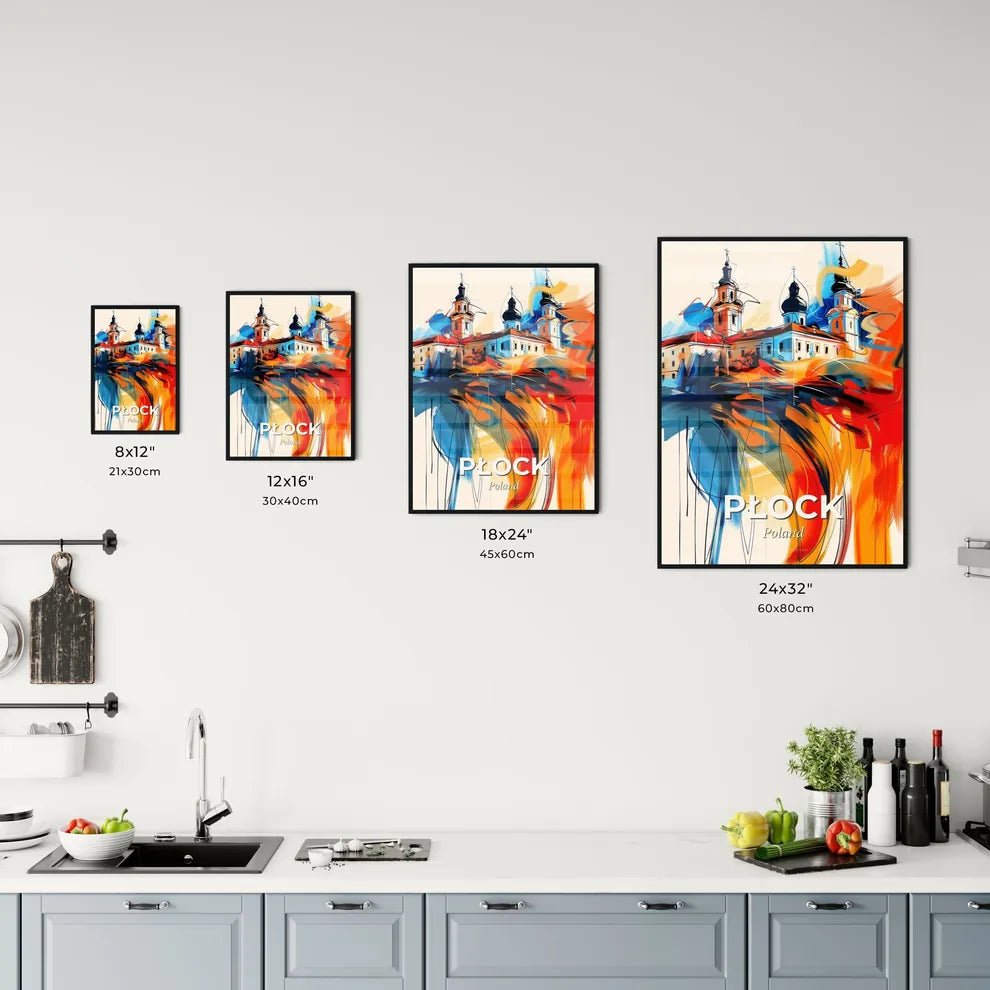 Vibrant Płock, Poland Kitchen Art