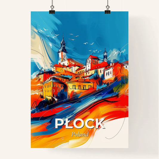 Vibrant Płock, Poland Poster